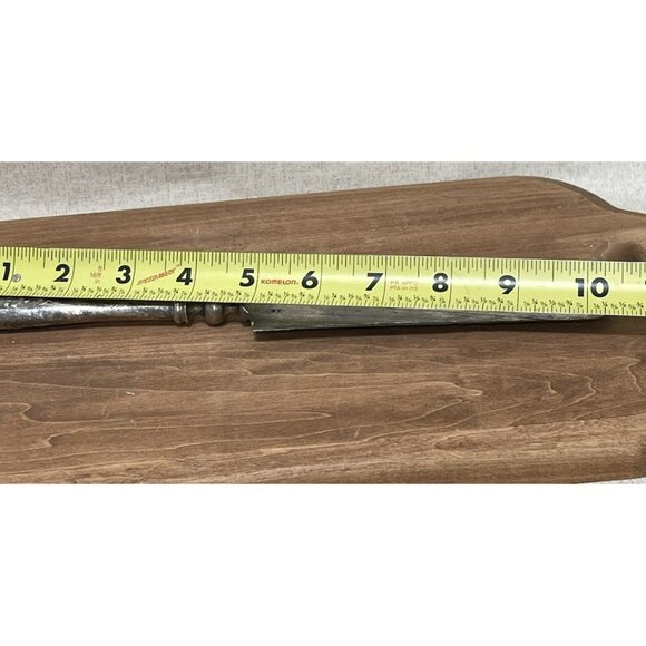 Silver Colored Cake Pie Server Bow Ribbon Motif 1900 To 1913 Antique - Picture 4 of 4